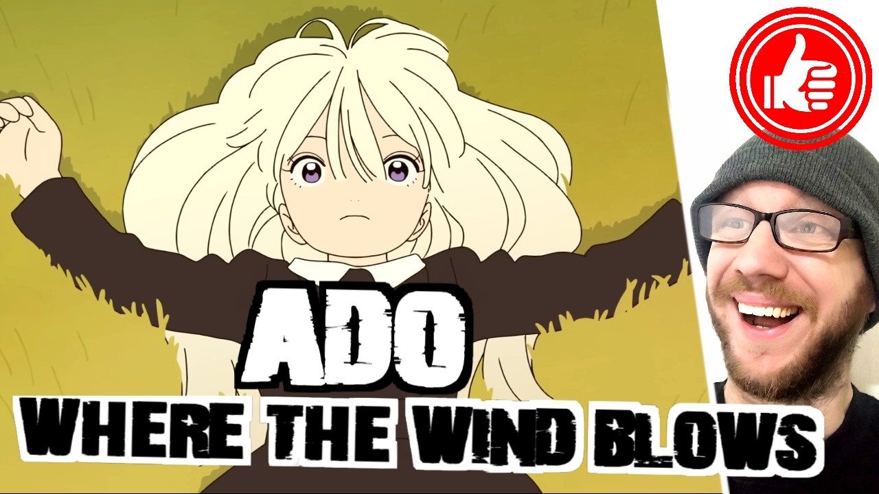 ADO ☁️ WHERE THE WIND BLOWS ...reaction to the stunning 2nd ballad from ONE PIECE FILM RED 「 風のゆくえ 」