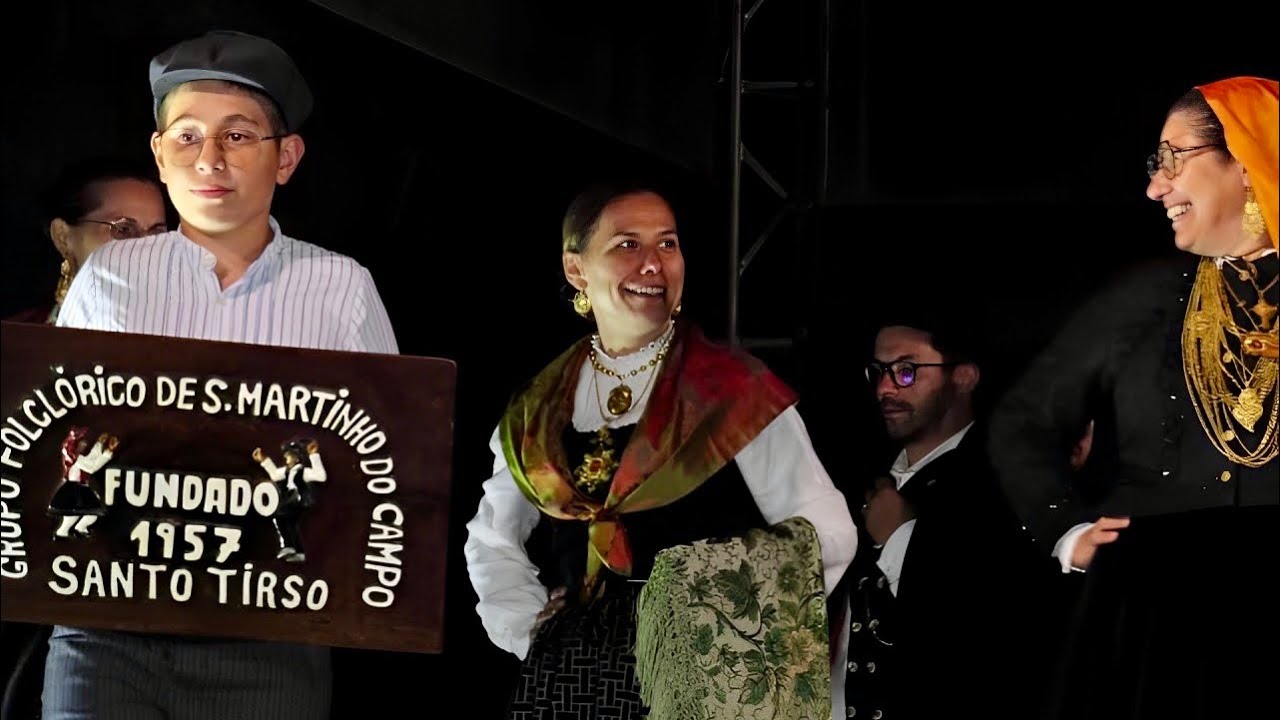 Grupo Folclórico de São Martinho do Campo, Santo Tirso - Mogege 13.07.2024. By:Manuel Moreira