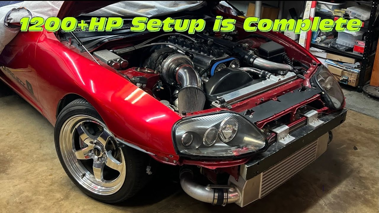 I Installed A 1200+HP Turbo Setup On My MK4 Supra & It Sounds PERFECT!