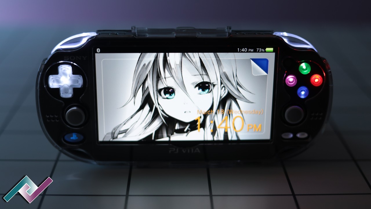 Обновленная PS Vita 1000 в 2026 году &ndash; Полное обновление аппаратной части + модификация светодиод...