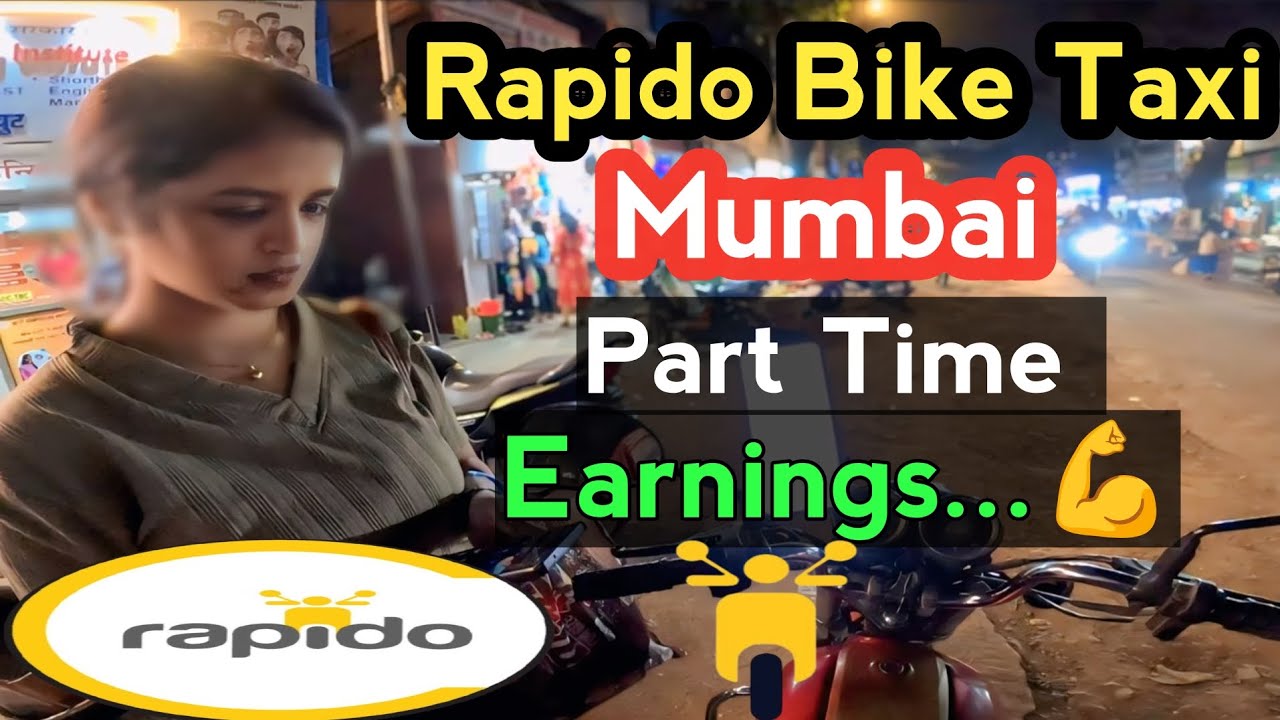 Today Earning Of Rapido Captain Part Time || Rapido Bike Taxi Jobs || Rapido Bike Taxi Mumbai