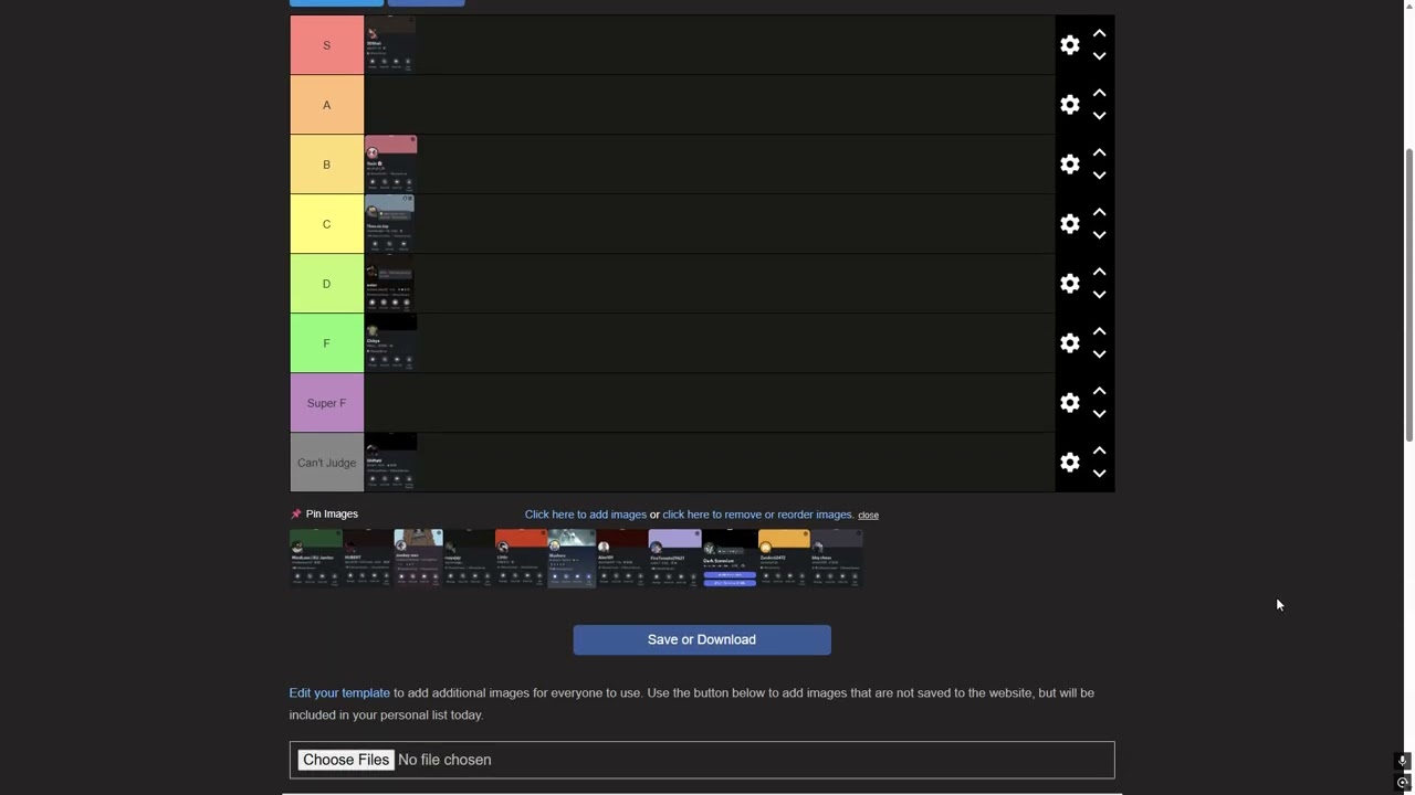 Tier list of EU players that I know