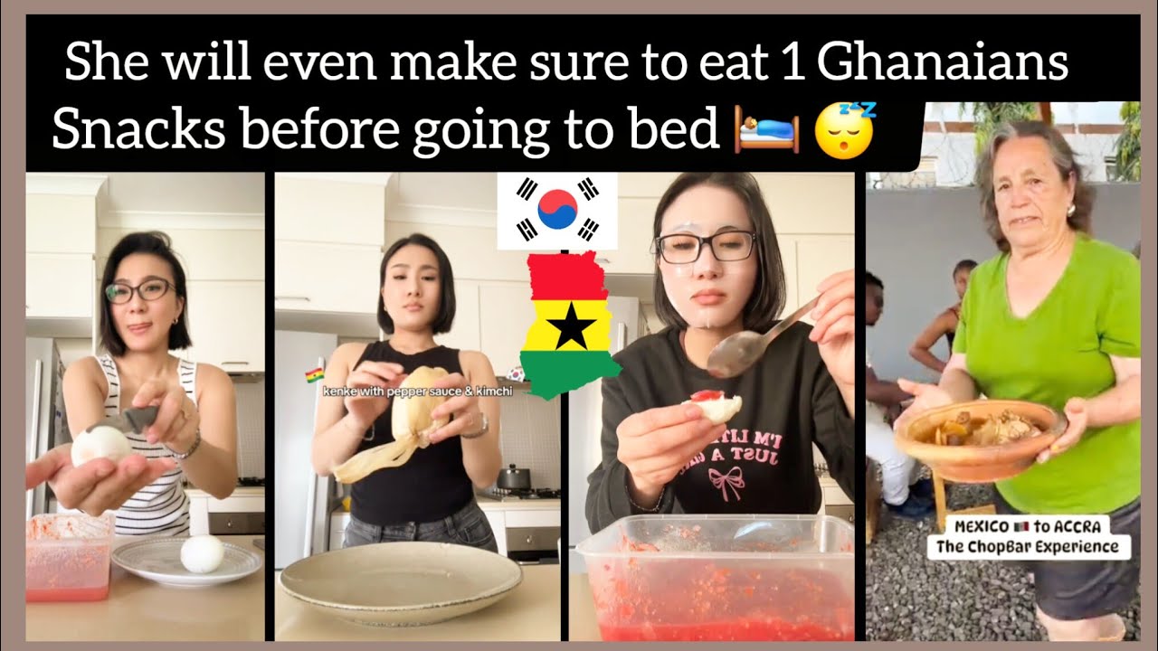 Как жительница Южной Кореи так пристрастилась к ганским закускам и еде в своей стране