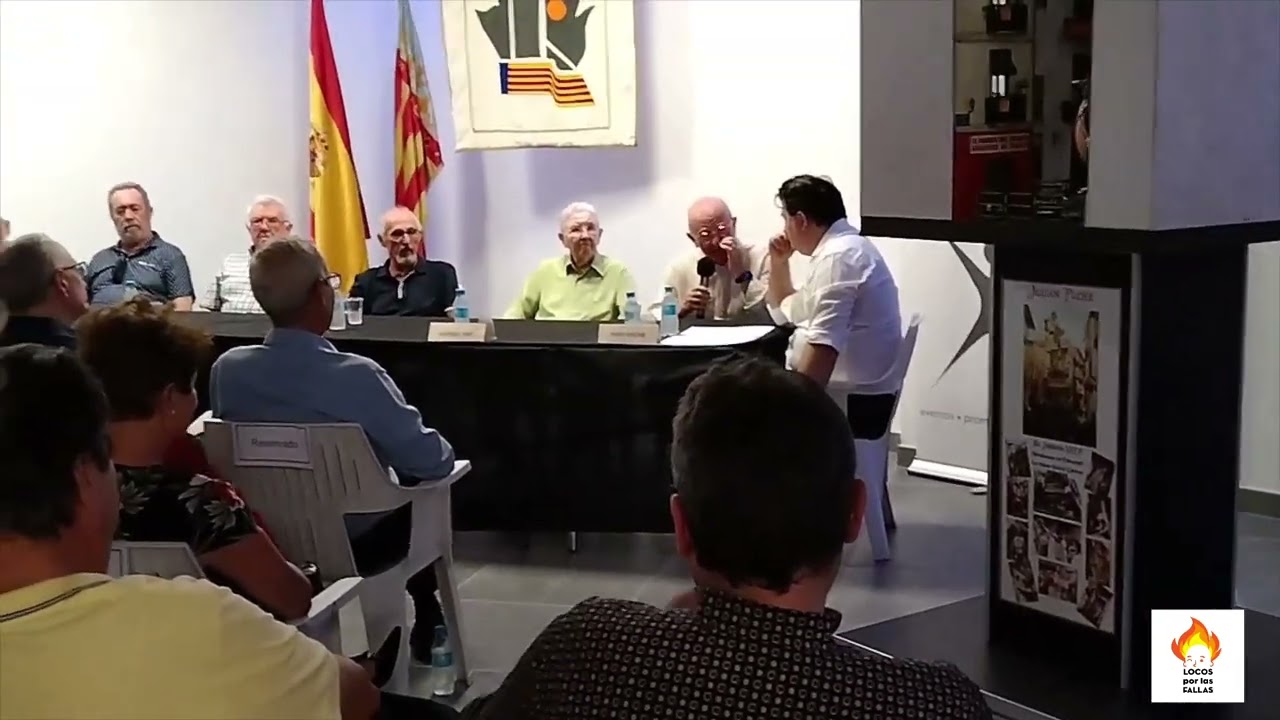 Xarrada d'artistes fallers: Pepe Puche