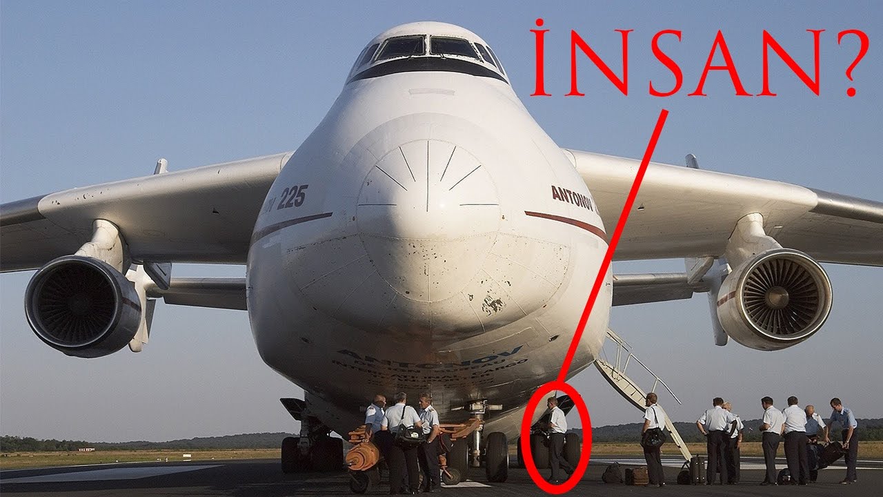 1500 YOLCU TAŞIYABİLEN SOVYET UÇAĞI; ANTONOV AN-225