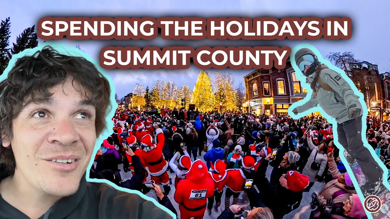 POWDER DAYS & Christmas Cheer | Van Life Snowboarding in Breckenridge, A-Basin & Copper