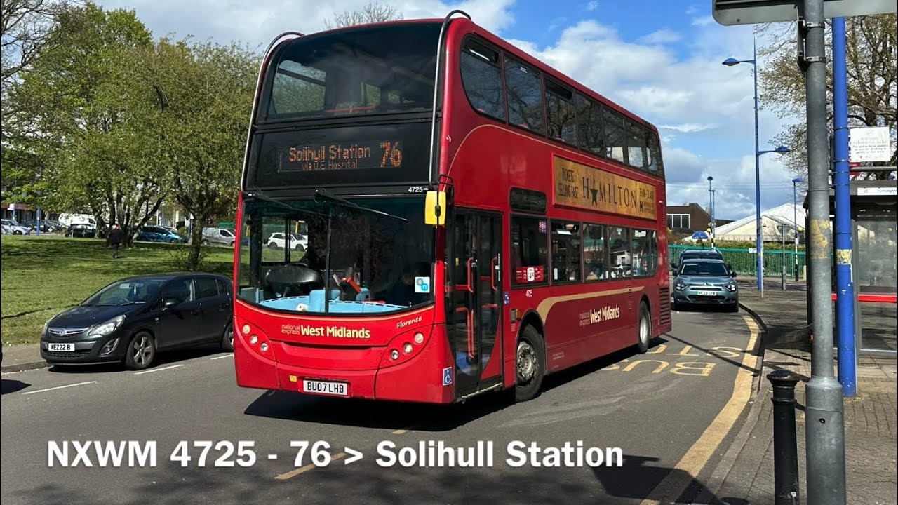 NXWM 4725 ADL Enviro 400 (ZF/€4) BU07LHB - Loud ZF