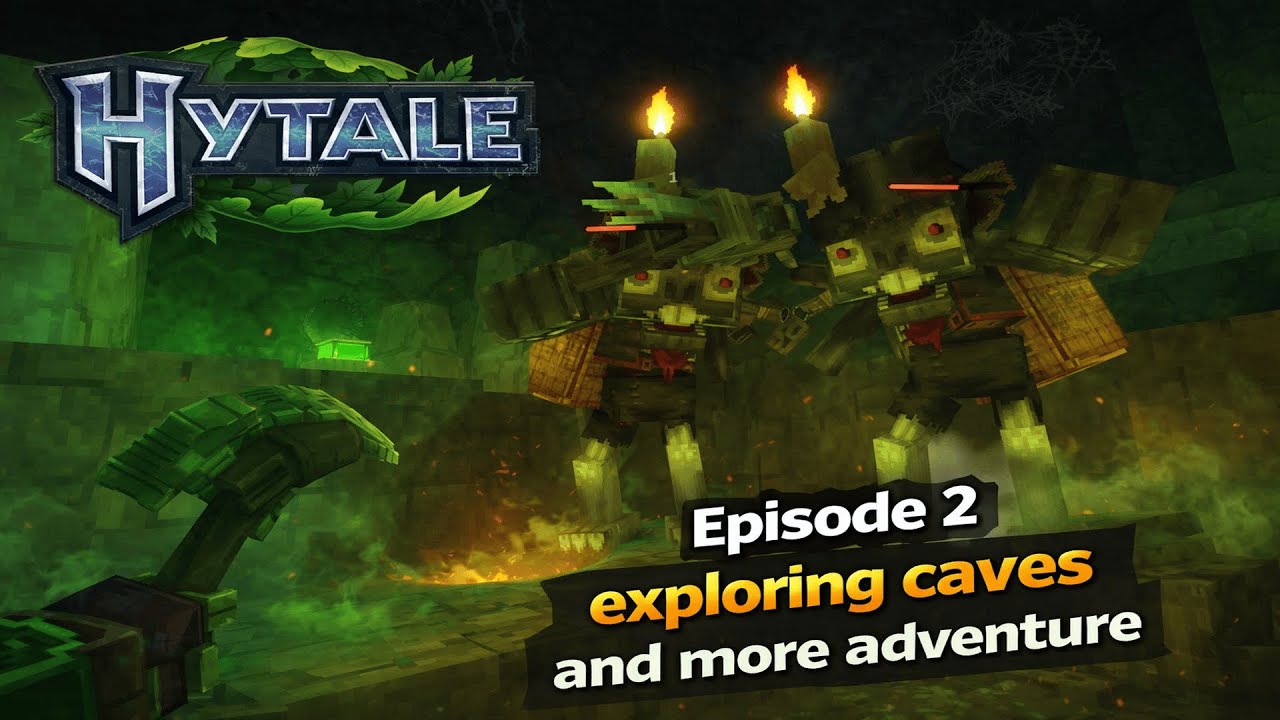 Hytale Gameplay – Deep Cave Exploration & Epic Encounters | Ep. 2