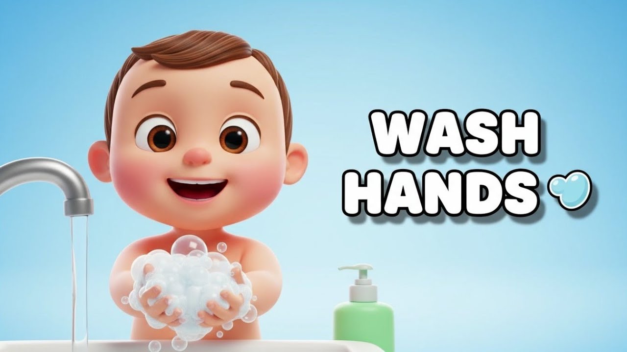 Wash Your Hands Song 🧼 | Healthy Habits for Kids | Hoo Hoo Rhymes