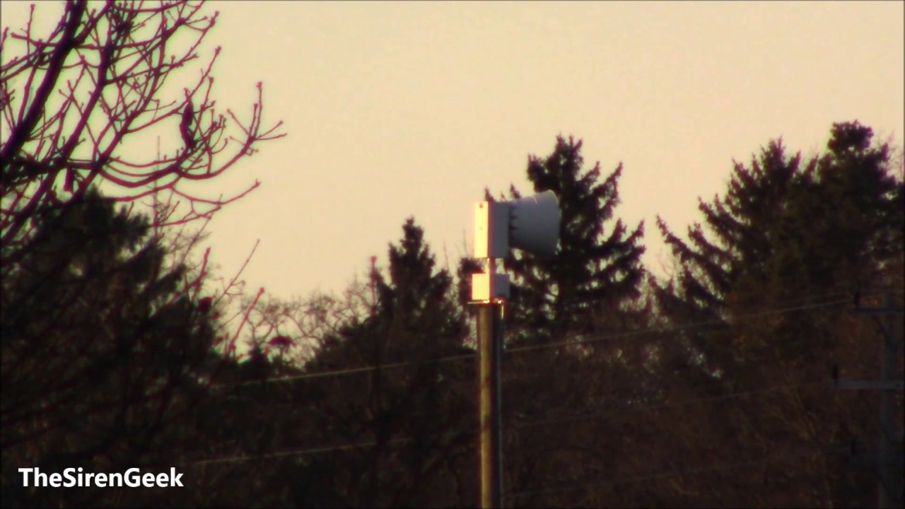 FS 2001-130, Racine, WI - Monthly Siren Test