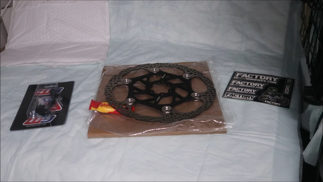 Warp9 Racing 220mm Front Brake Rotor + Adapter Sur Ron Light Bee Install