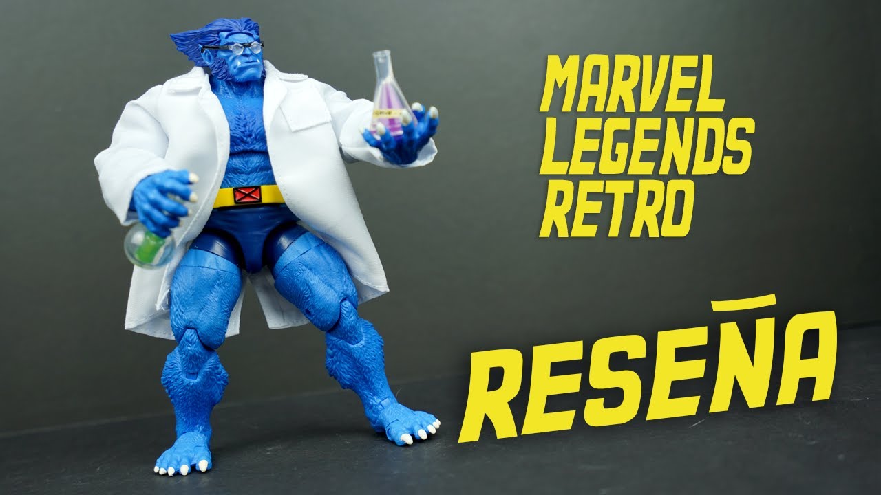 LA BESTIA CON SU TRAJE DE LABORATORIO | X MEN | MARVEL LEGENDS RETRO | UNBOXING EN ESPAÑOL