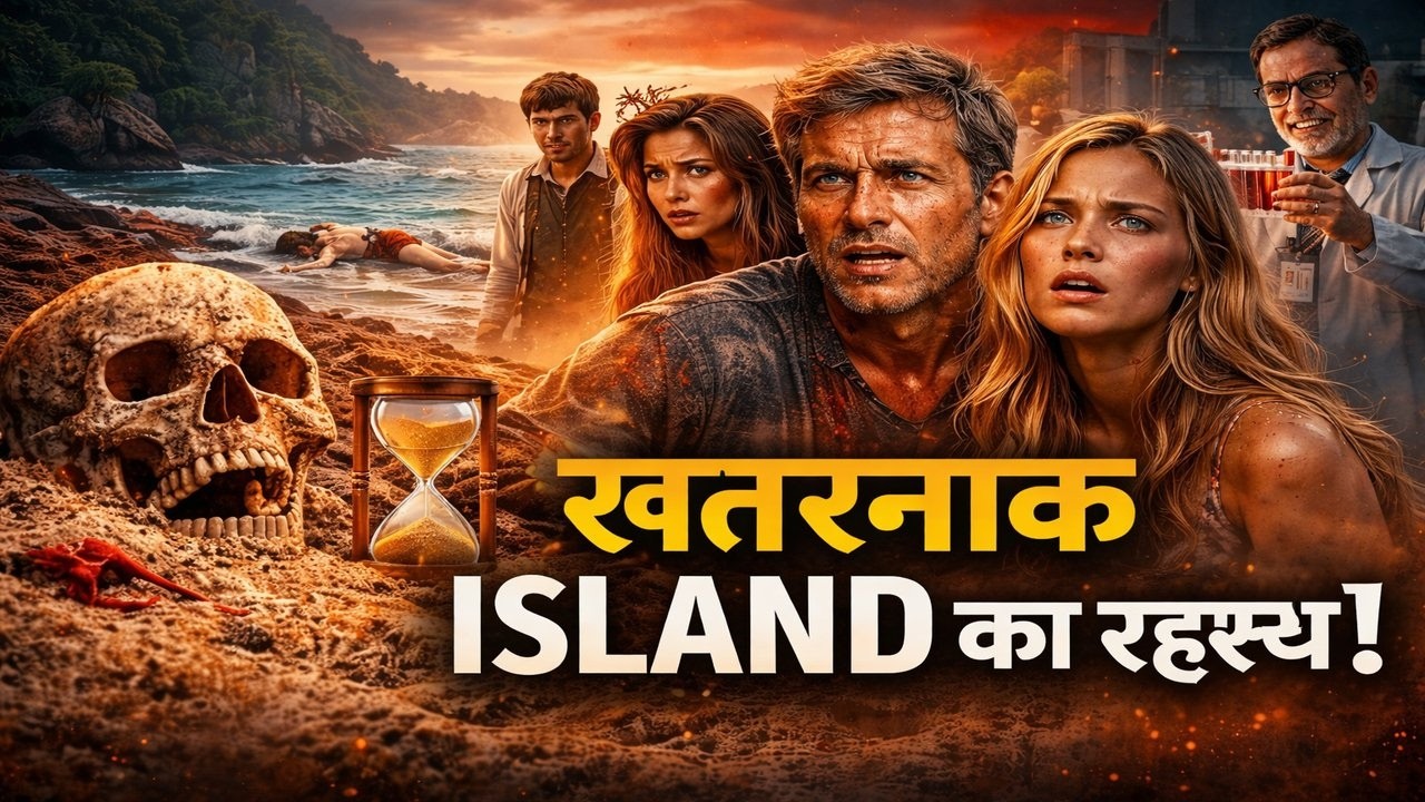 इस Island पर Time बहुत तेज चलता है 😨 | New Sci-fi Movie Explained in Hindi