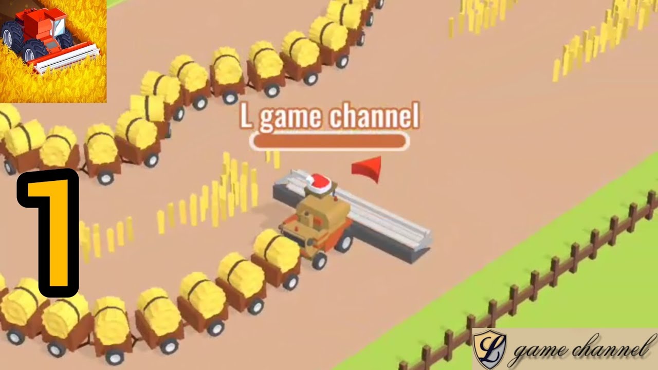 harvest.io - 3d farming arcade android gameplay walkthrough | L GAME CHANNEL | android,ios gameplay