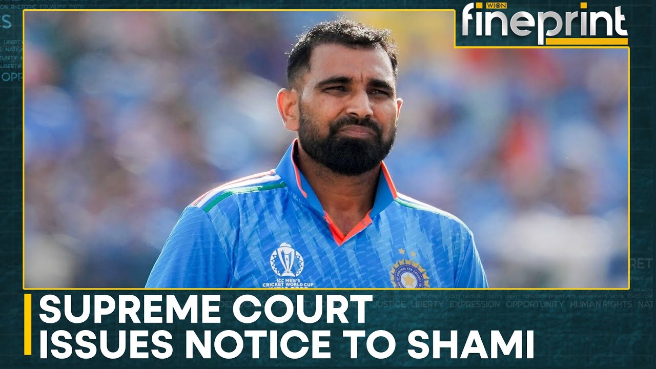 Supreme Court Issues Notice To Shami: Seeks Response On Wife's Plea | WION Fineprint