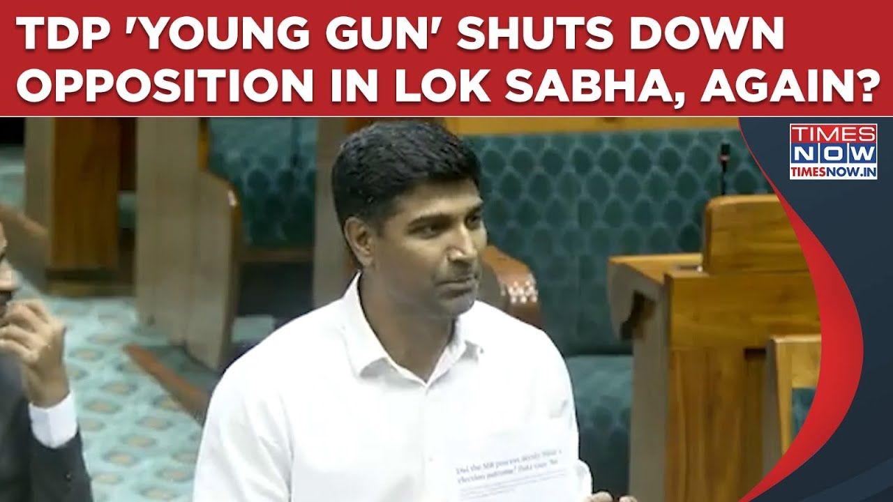 TDP's Lavu Sri Krishna Devarayalu Shuts Down Opposition: NDA MP In Lok Sabha Election Reforms Debate