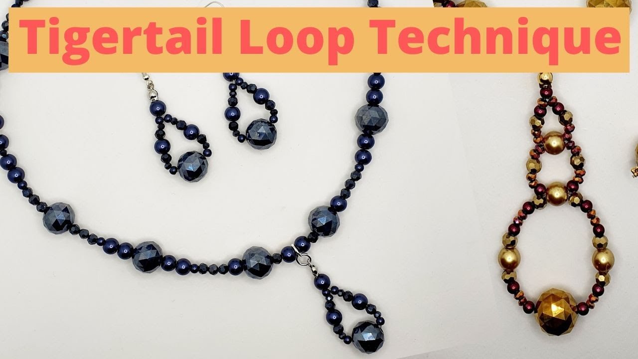 Easy Jewellery - Tigertail Loop Technique
