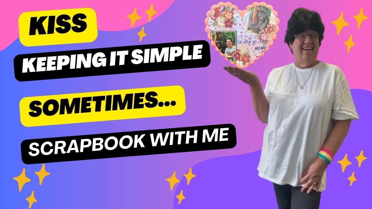 Keeping it Simple in scrapbooking: how premade bases are a game changer