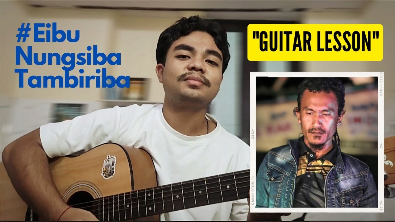 Eibu Nungsiba Tambiriba❤(Sorri Senjam)_Guitar Lesson✨ @SanasHappyDen