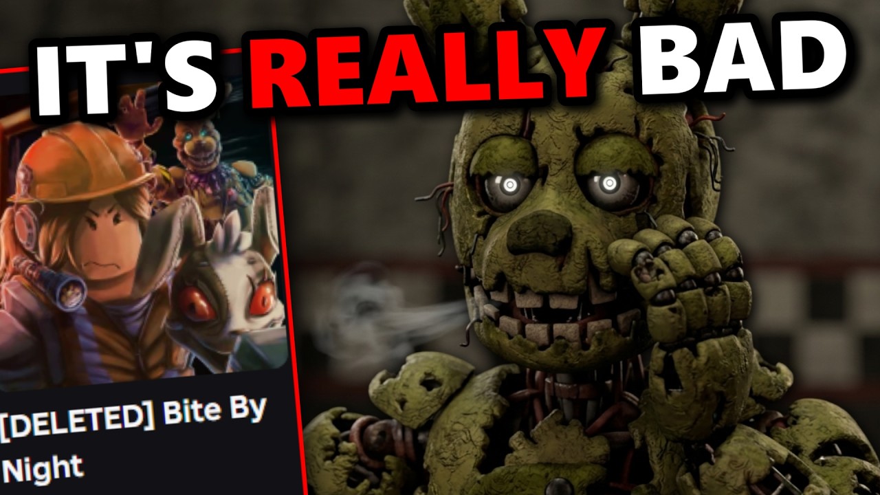 Bite By Night ОТКАЗАЛИСЬ ОТ ЛИЦЕНЗИИ FNAF!!