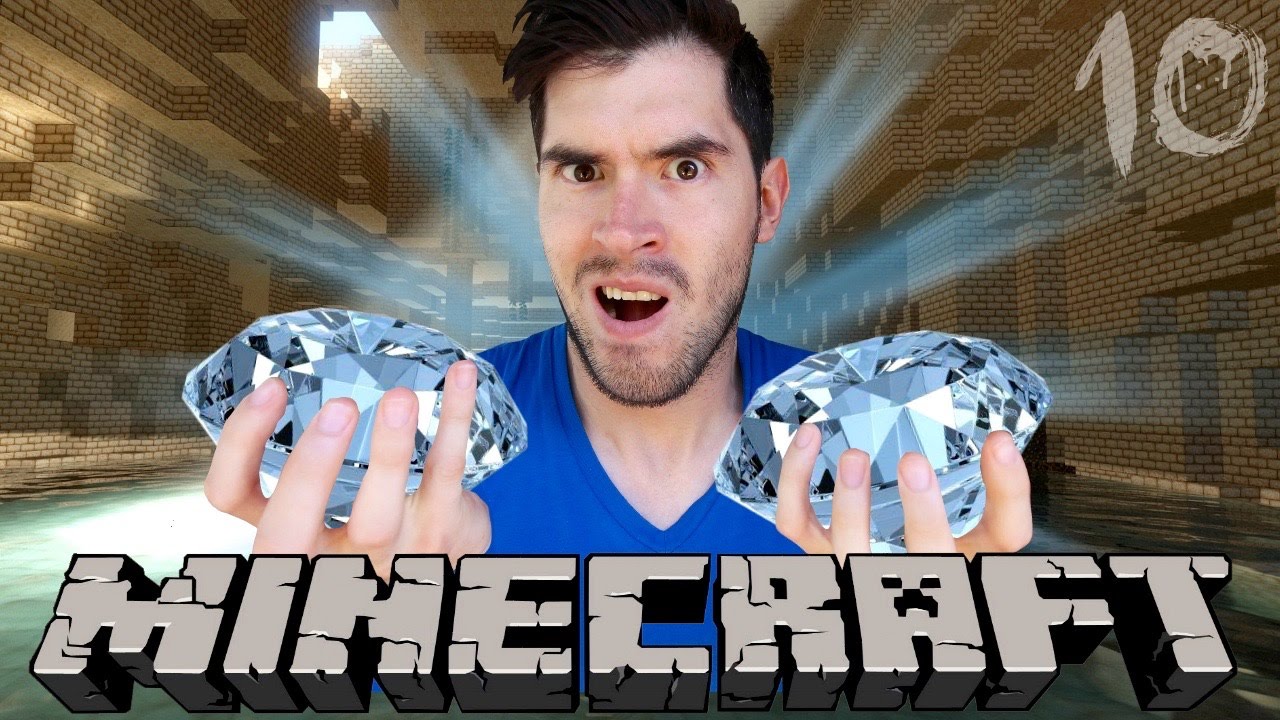 MI PRIMER DIAMANTE | Minecraft | Parte 10 - JuegaGerman