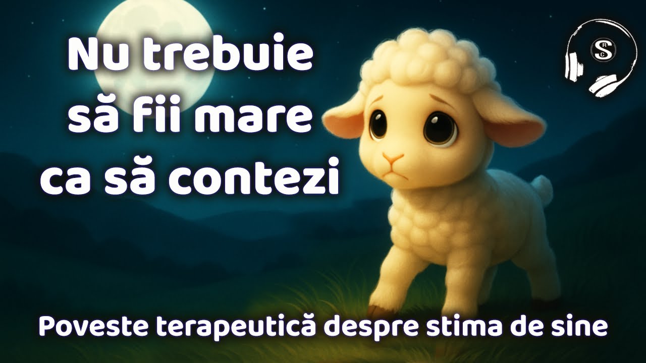 🎧 Mieluța Lana 🐑 Poveste terapeutică pentru copiii care se simt invizibili ✨Stimă de sine scăzută