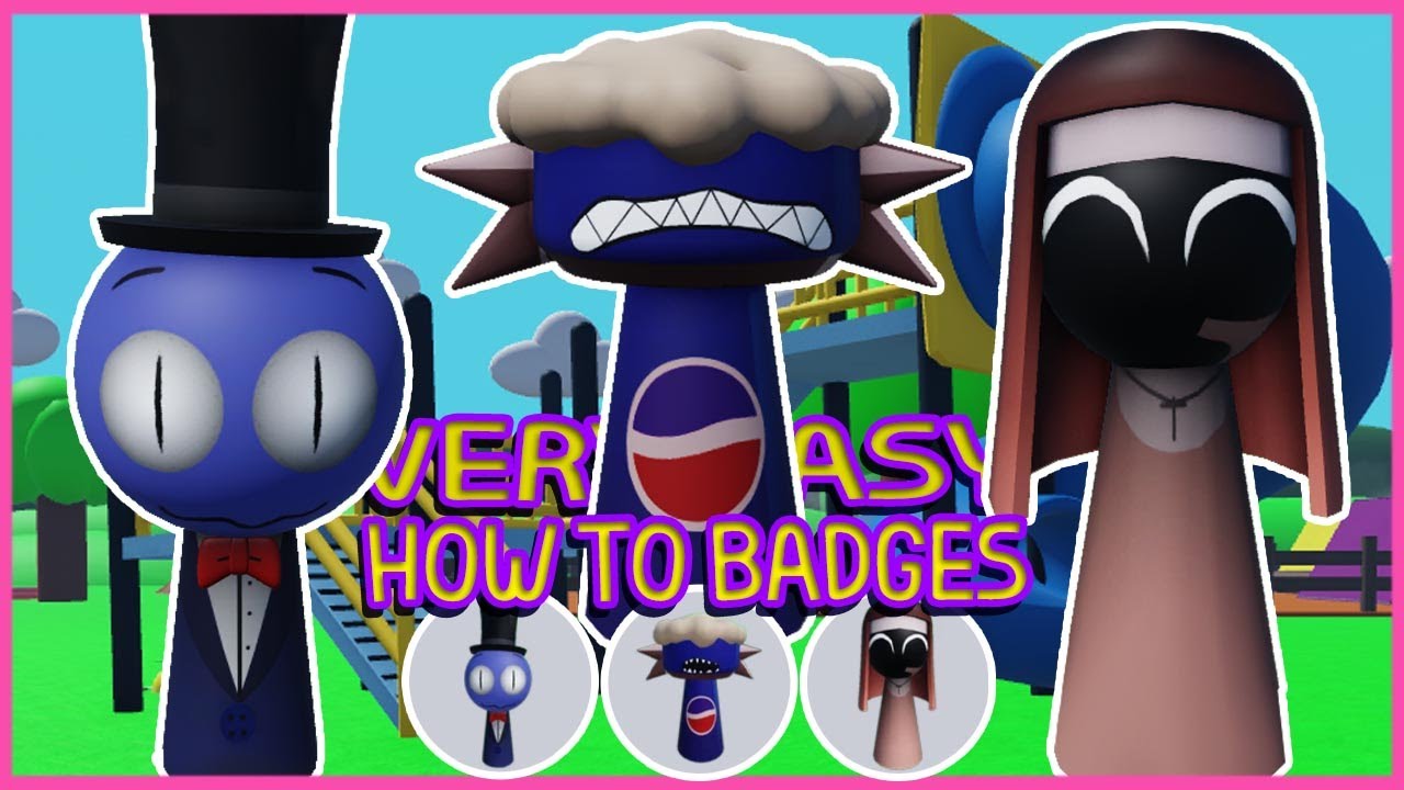 Roblox - [UPDATE] How to get 3 Badges in Sprunki RP 3D