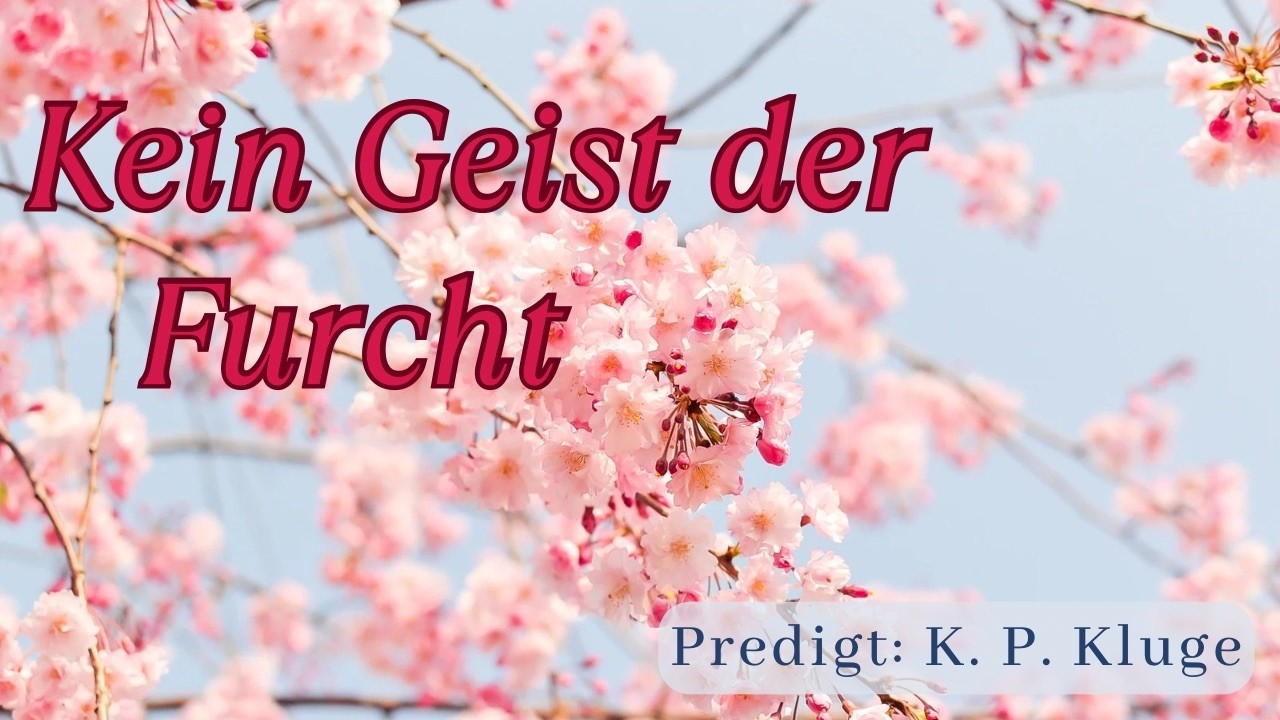 28.02.2026  Predigtgottesdienst mit K. P. Kluge