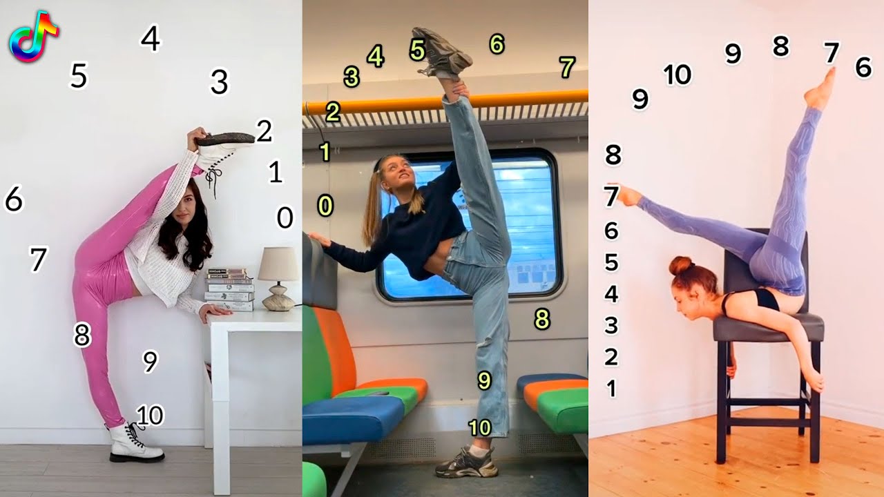 Clock Countdown Gymnastics Challenge TikTok (or Tic-Tac;) Compilation 