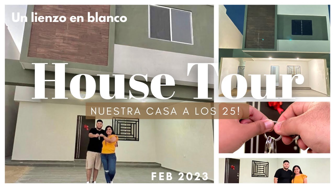 HOUSE TOUR 2023 🏠✨| Nuestra casa vacía