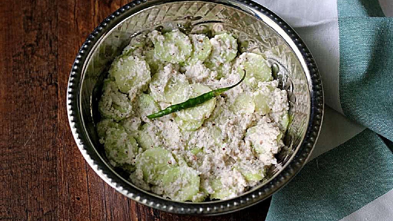 Kharam | Cucumber & Coconut Salad - Mangalorean Style  | Monthi Fest Menu