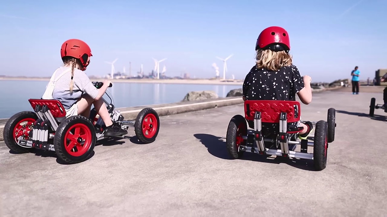 Build life-size electric, drift and other fun rides with your kids! Official Kickstarter Video 2018