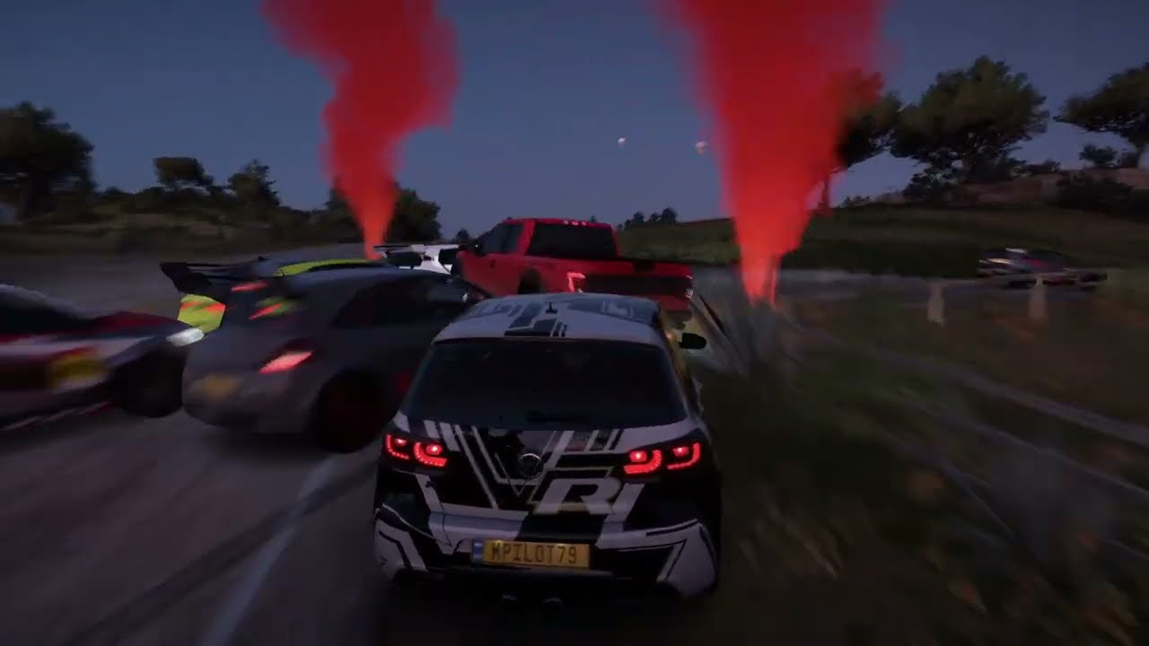 I RACED IN THE LAS AFUERAS RACE WITH A VOLKSWAGEN GOLF R...