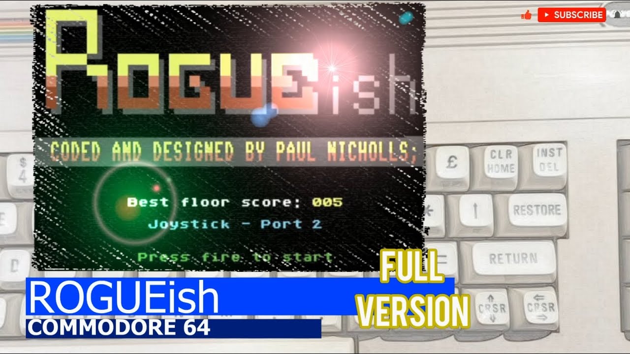 Commodore 64 -=ROGUEish=- full version