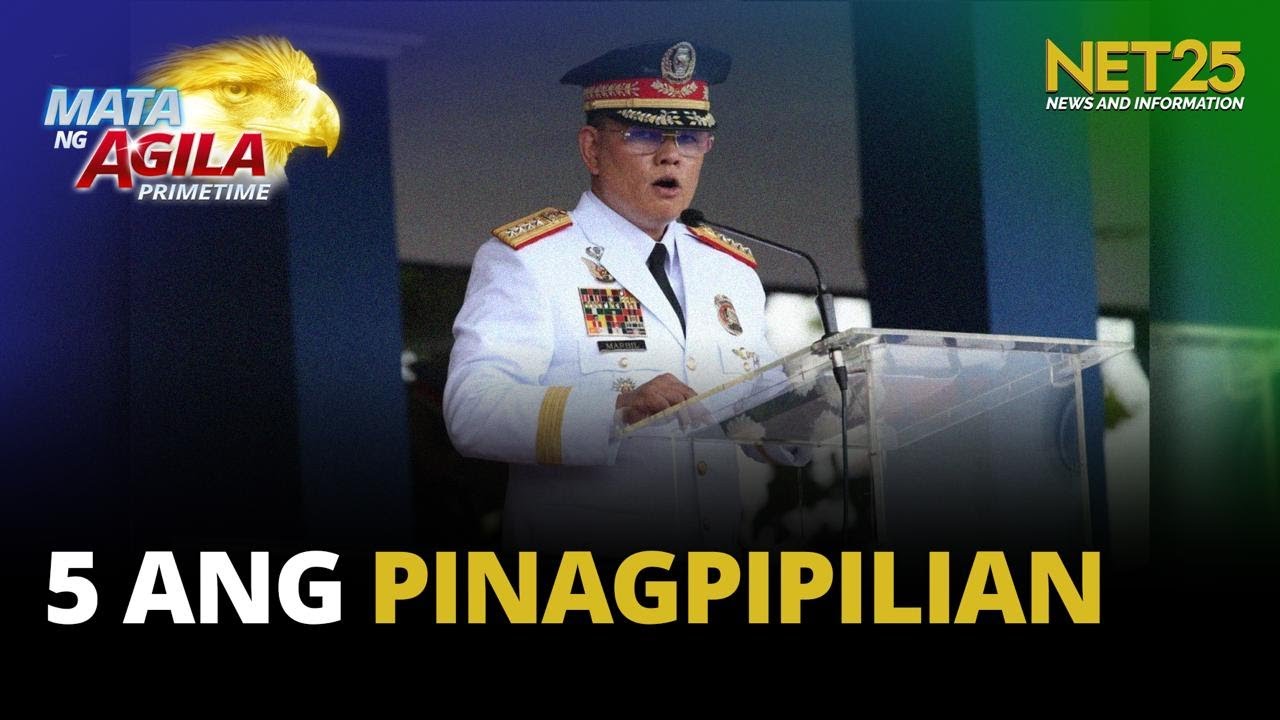 5 ang posibleng pinagpipiliang kapalit ni PNP Chief Marbil, umuugong na