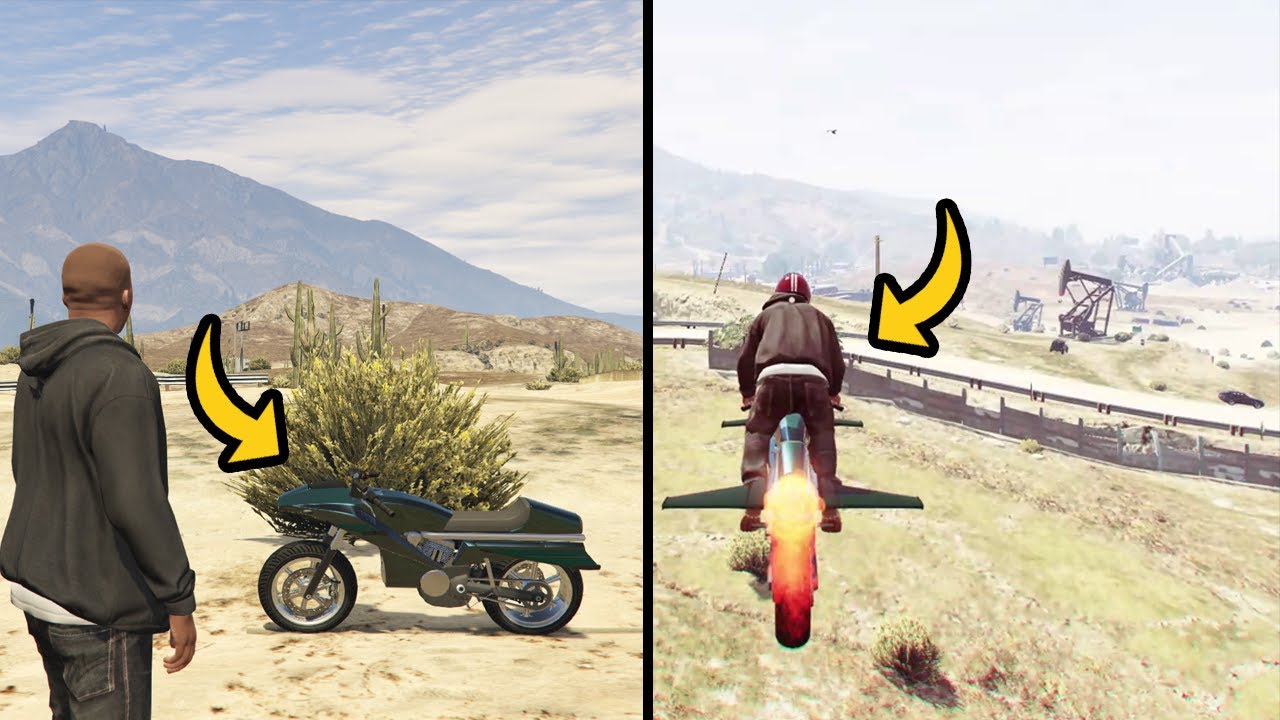 Secret Rocket Bike Location - Oppressor In GTA V Story Mode