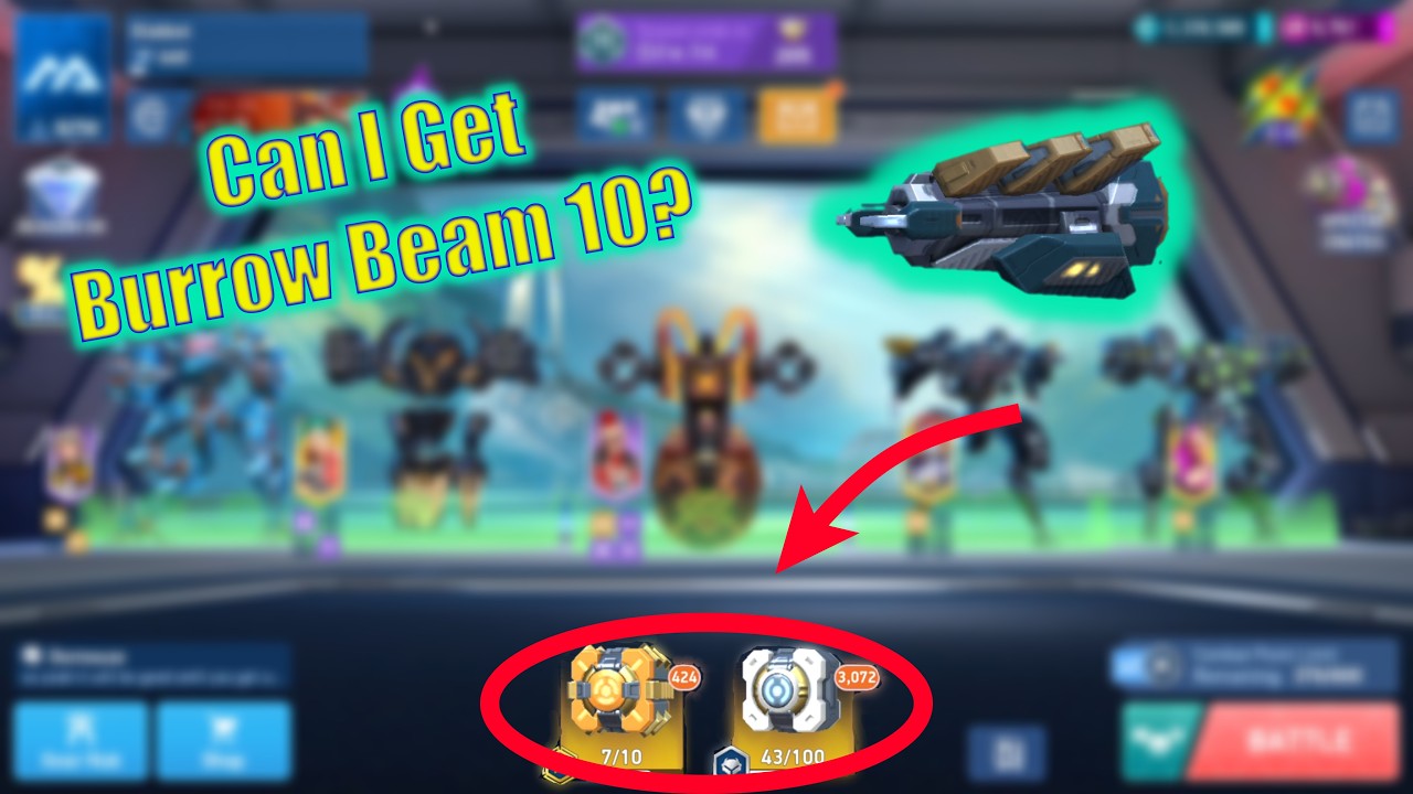 Opening ALL My SILVER CRATES | Burrow Beam 10 Playoff Event &mdash; Mech Arena