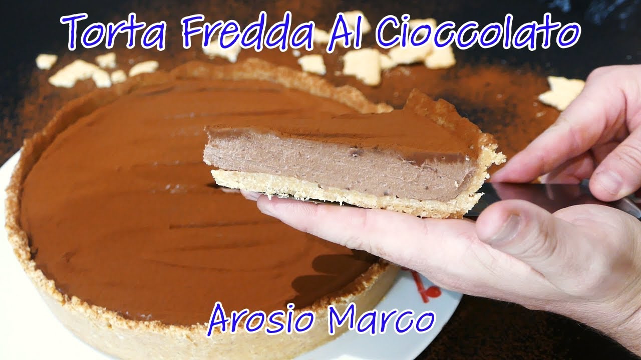 Torta Fredda Al Cioccolato e Mascarpone Senza Cottura