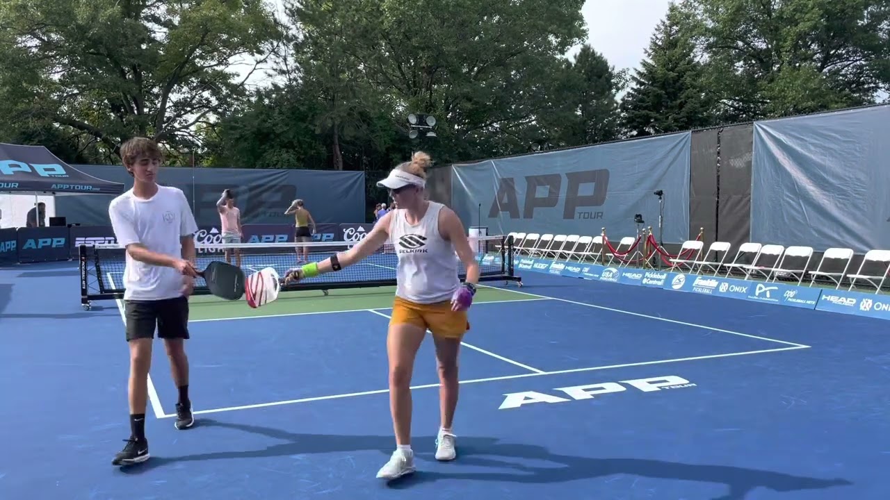 Susannah Barr/Gabriel Tardio vs Katie Gaines/Kaden Seward | APP Chicago Open | Pro Mixed Doubles