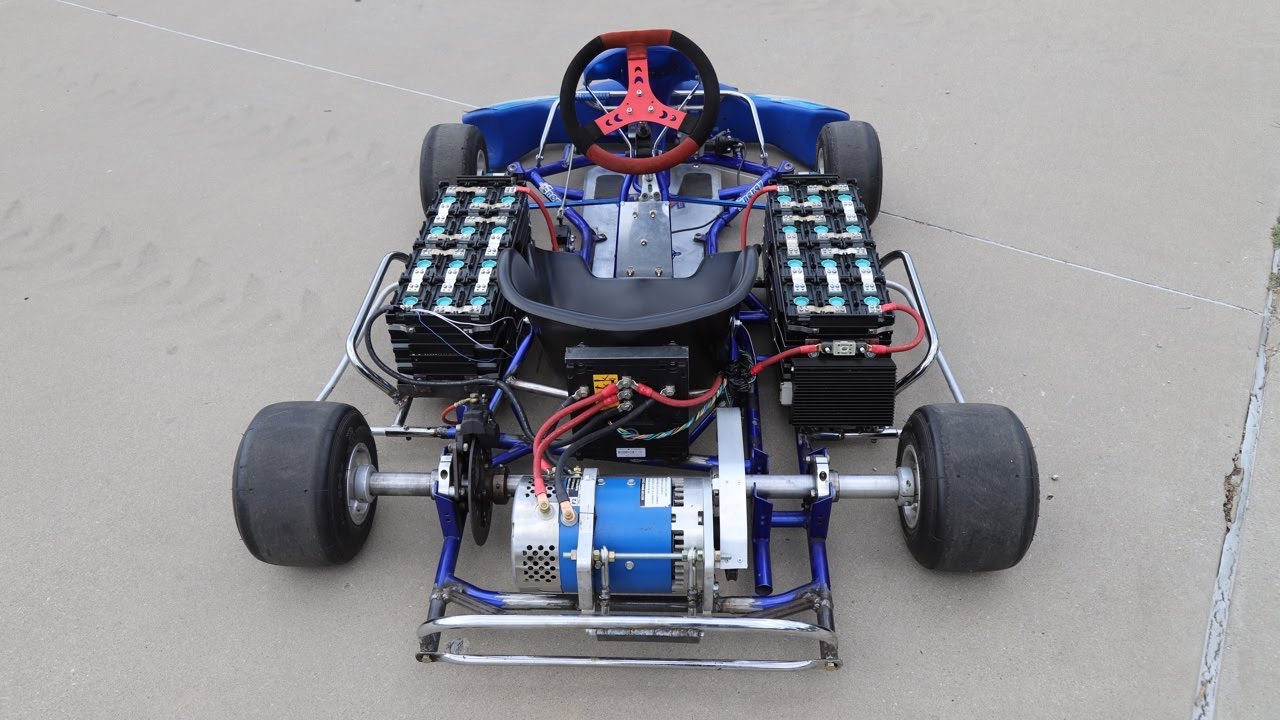 Electric Go Kart Build Part 3 | Wiring and Motor Spins!