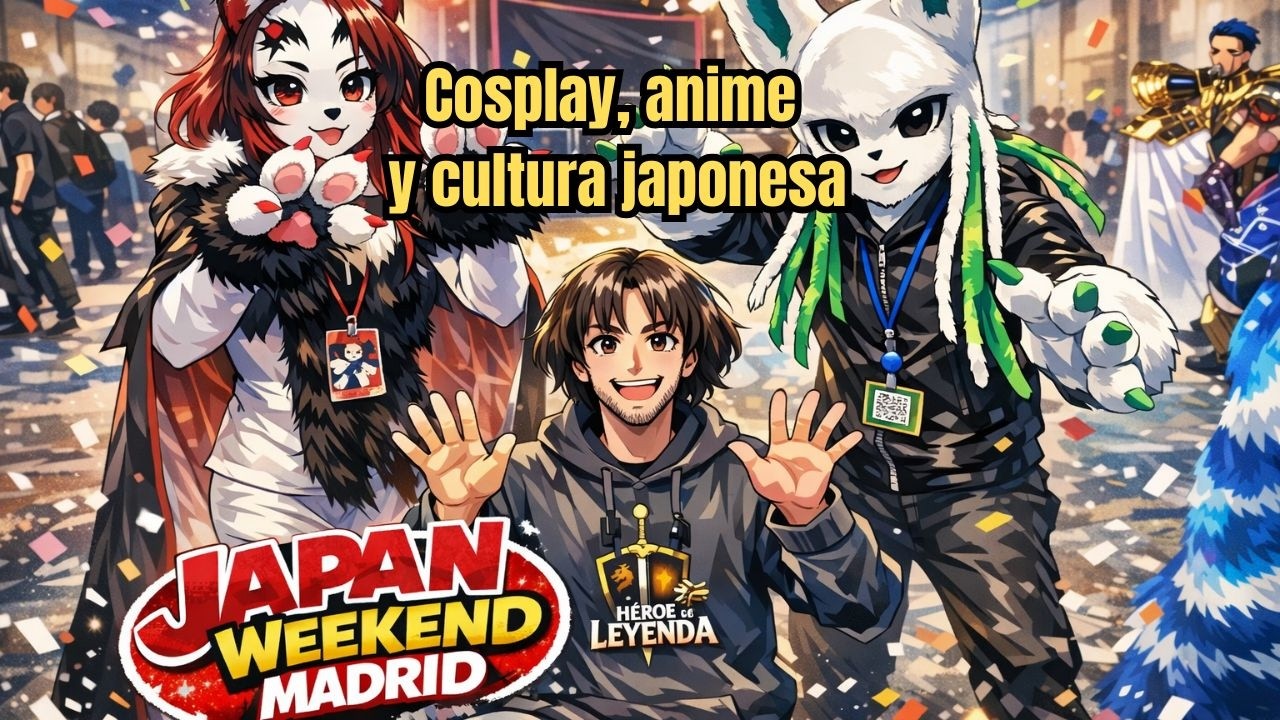 JAPAN WEEKEND MADRID 2026| Cosplay, anime y frikismo legendario