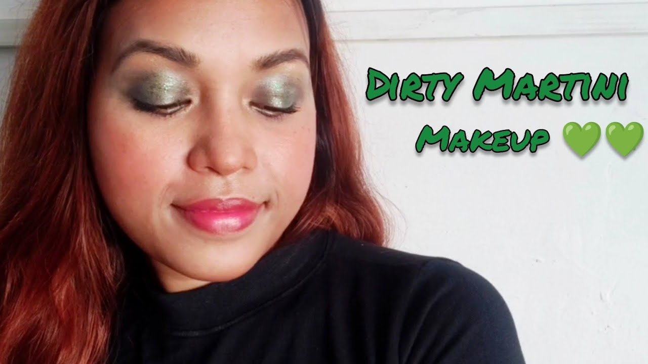 Dirty Martini Makeup Look 💚💚