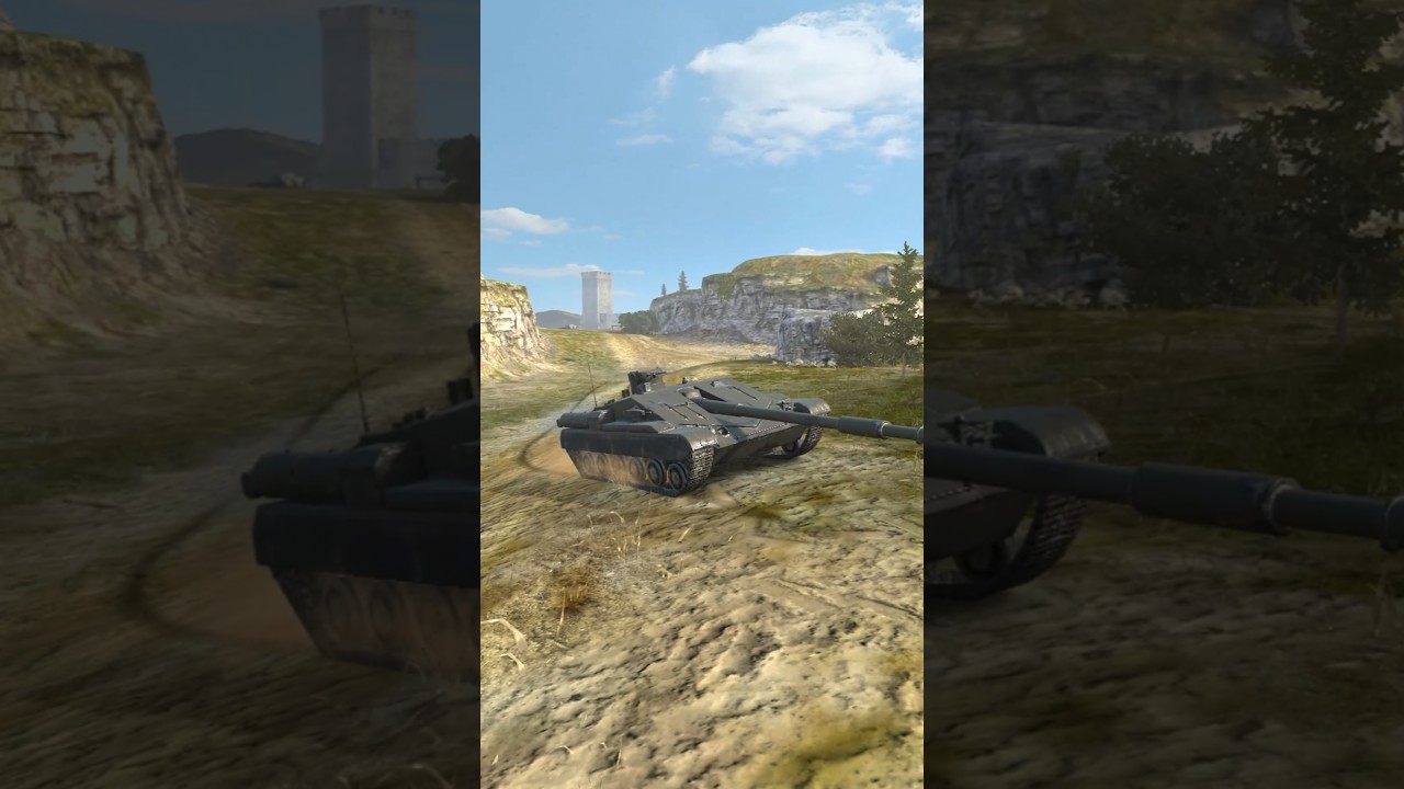 Новый танк на тесте в WoT Blitz (WG) #wotblitz #wotblitzru #вотблиц #shorts