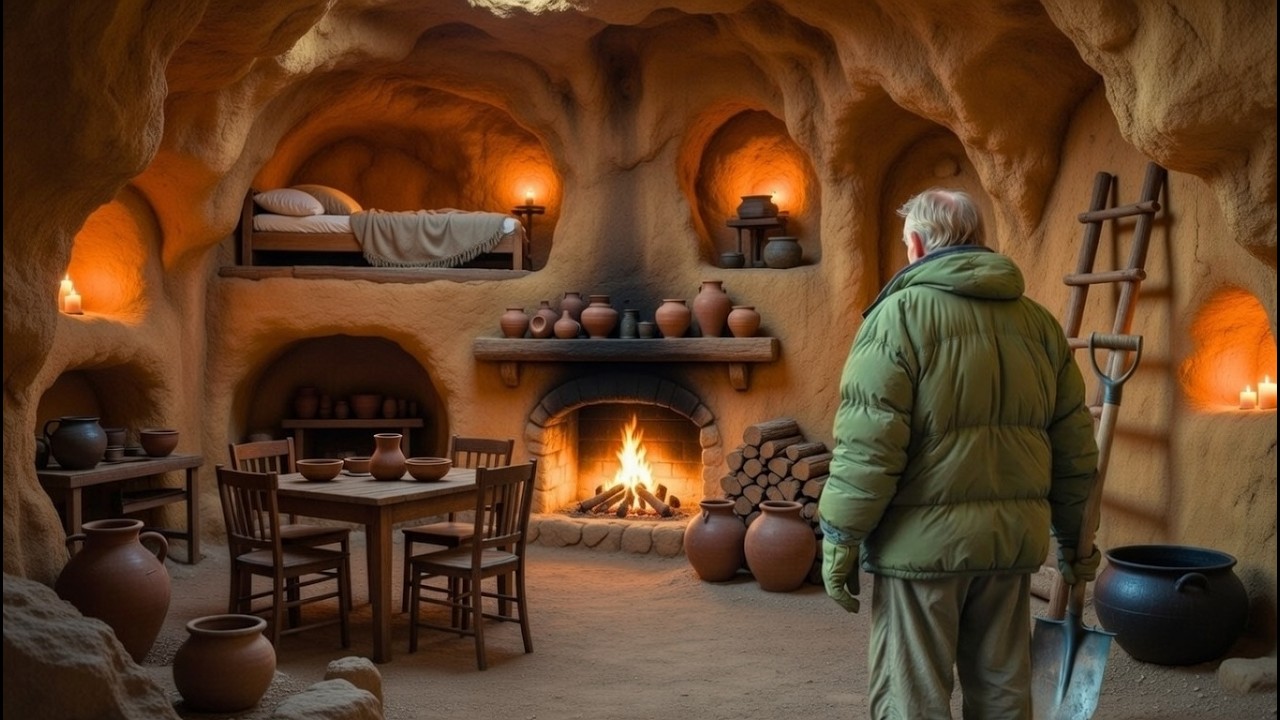 Everyone Called His Underground Bedroom Insane—Until He Slept Warm Through the Ice Cold Storm