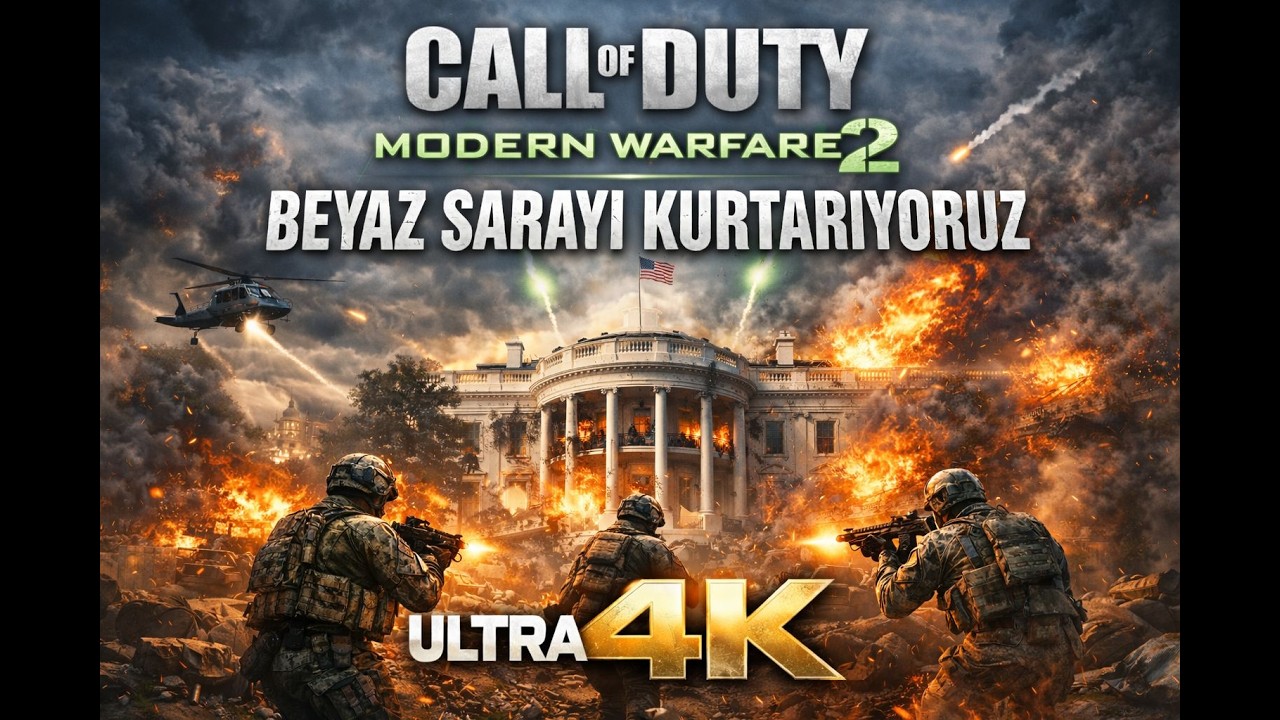 WE ARE TAKING BACK THE WHITE HOUSE MW2 COD