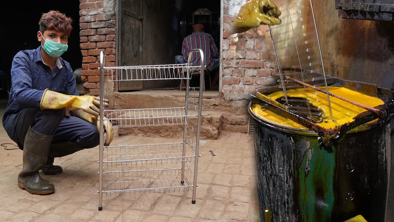 How To Make a Wire Fruit Basket Rack With Amazing Skills.| Amazing Technique|