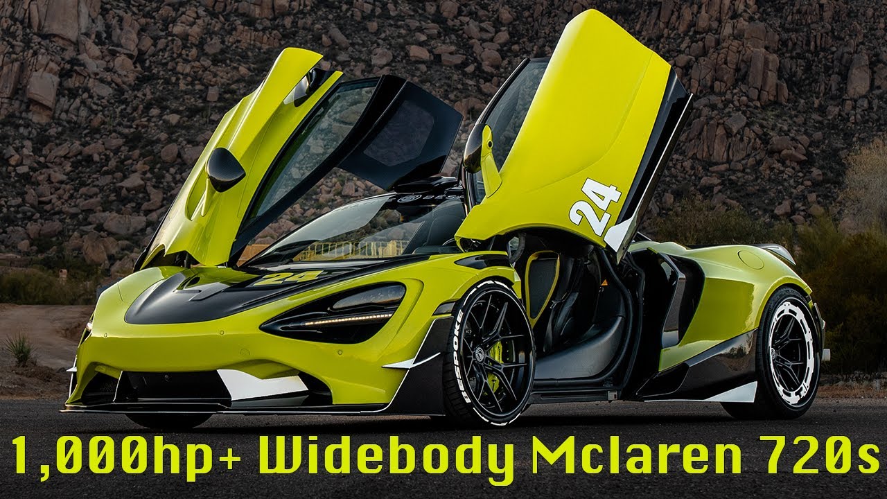 1,000+HP Widebody Mclaren 720s Built by Creative Bespoke #CBclub