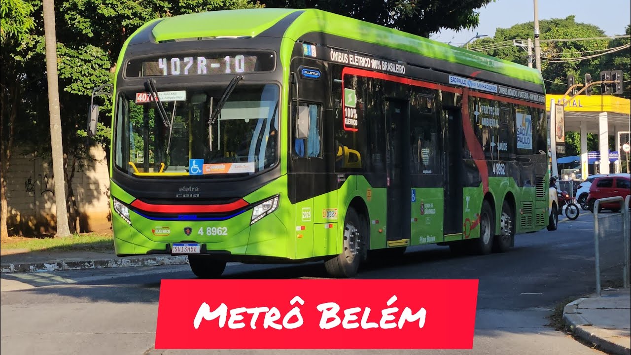 MOVIMENTAÇÃO DE ÔNIBUS NO TERMINAL DO METRÔ BELEM