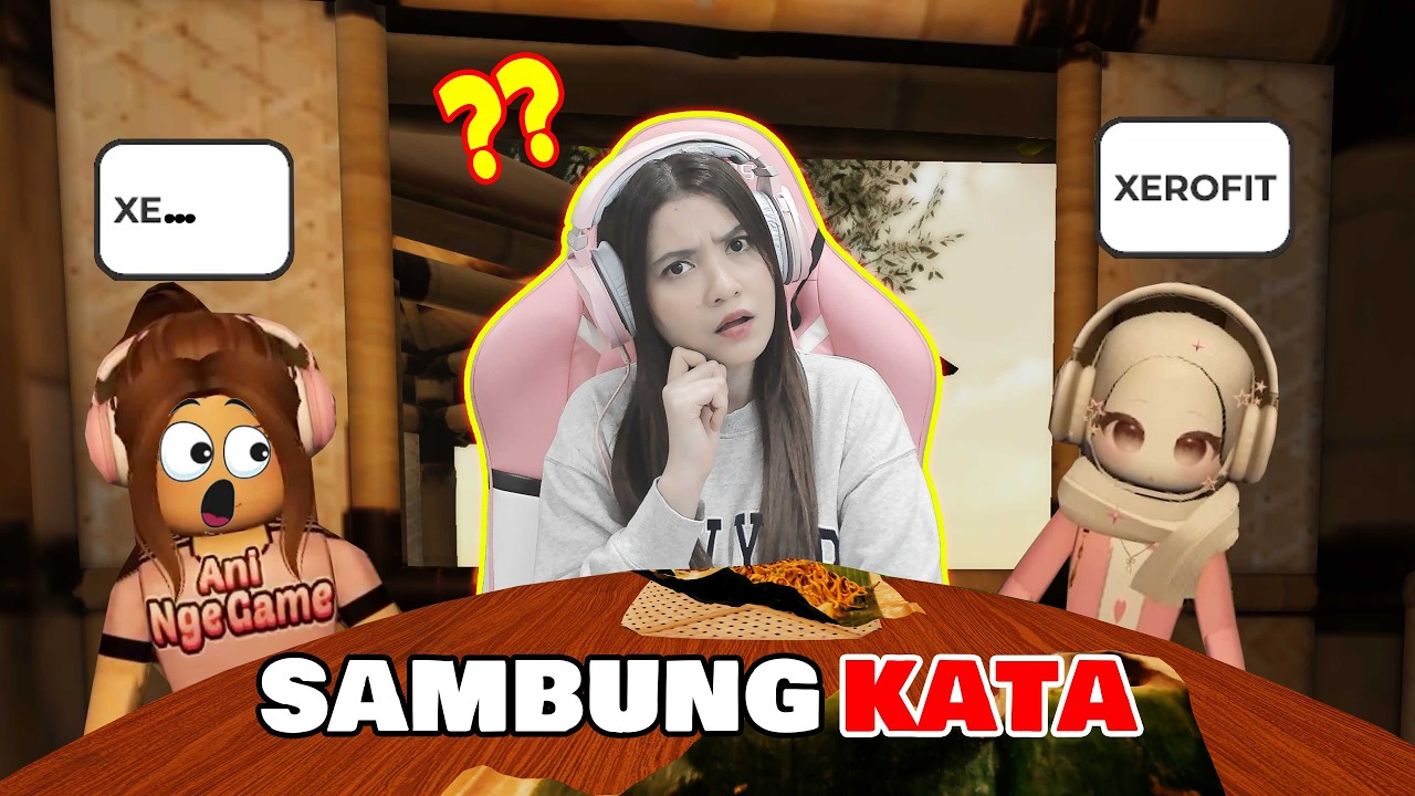 MAIN ROBLOX SAMBUNG KATA VS BOCIL!! MENANG SIAPA YAA?? [ROBLOX INDONESIA}
