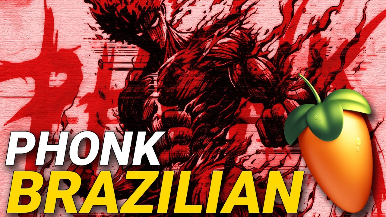 Como Fiz BRAZILIAN PHONK no FL STUDIO ( com GRAVÃO TOP )